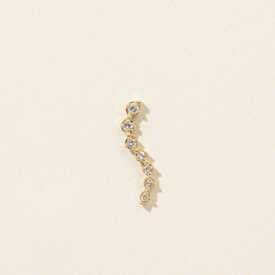 10k Diamond Journey Pendant