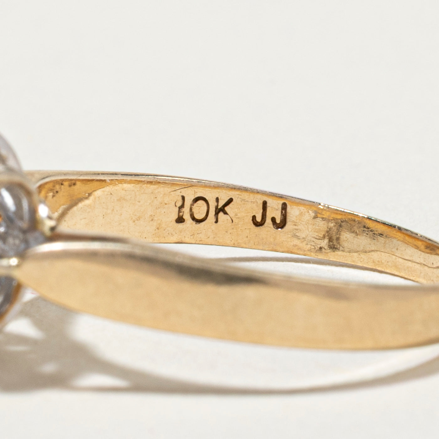 Sapphire & Diamond Petal Halo Ring | SZ 4.25