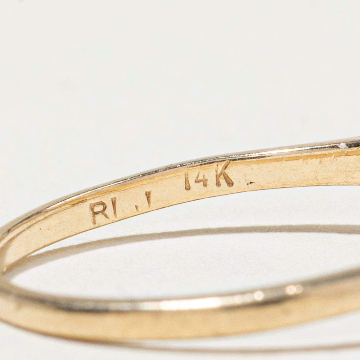 Sapphire & Diamond Petal Bypass Ring | SZ 5.5