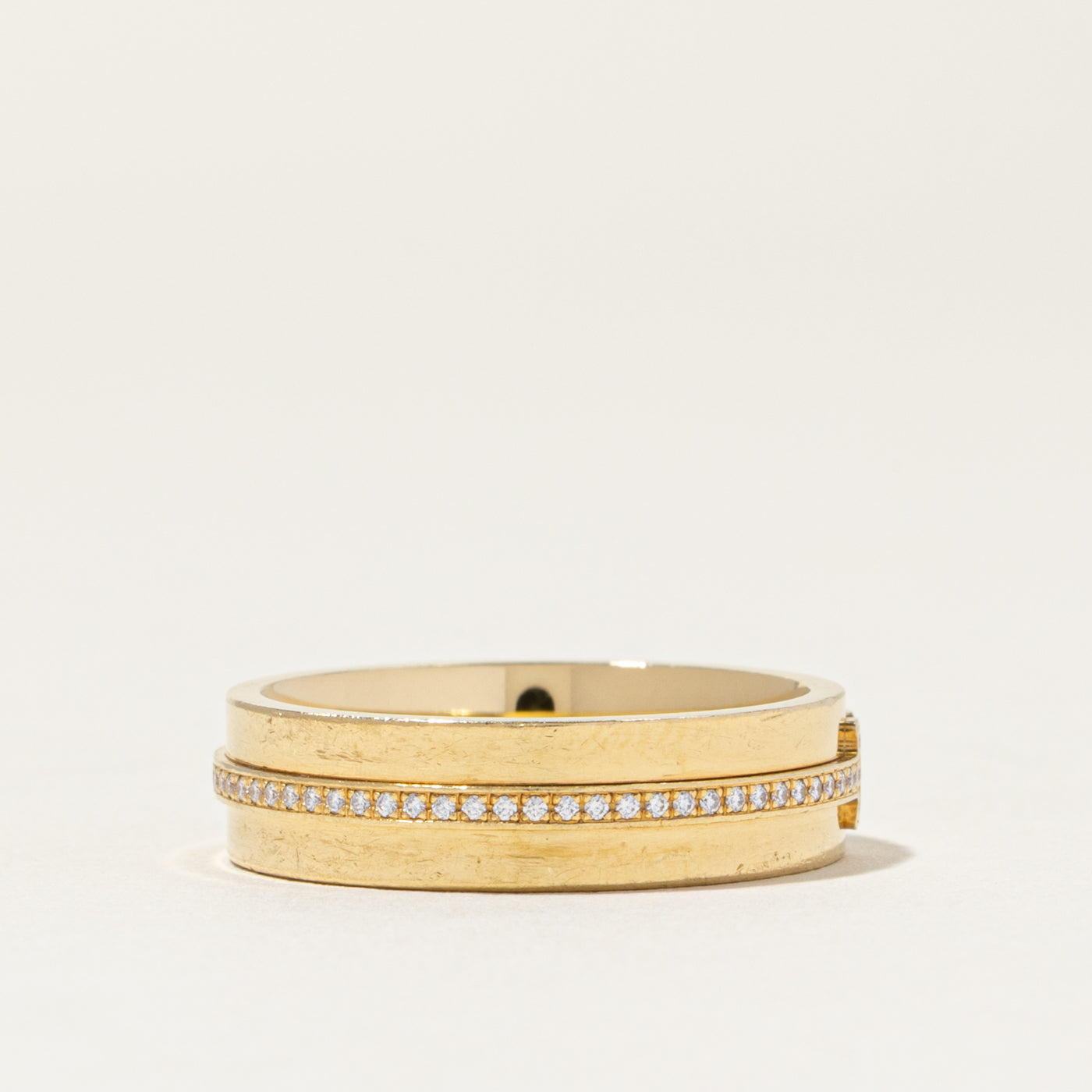'Tiffany & Co' Tiffany T Wide Diamond Ring | 0.13ctw | 5.5mm | SZ 7.5