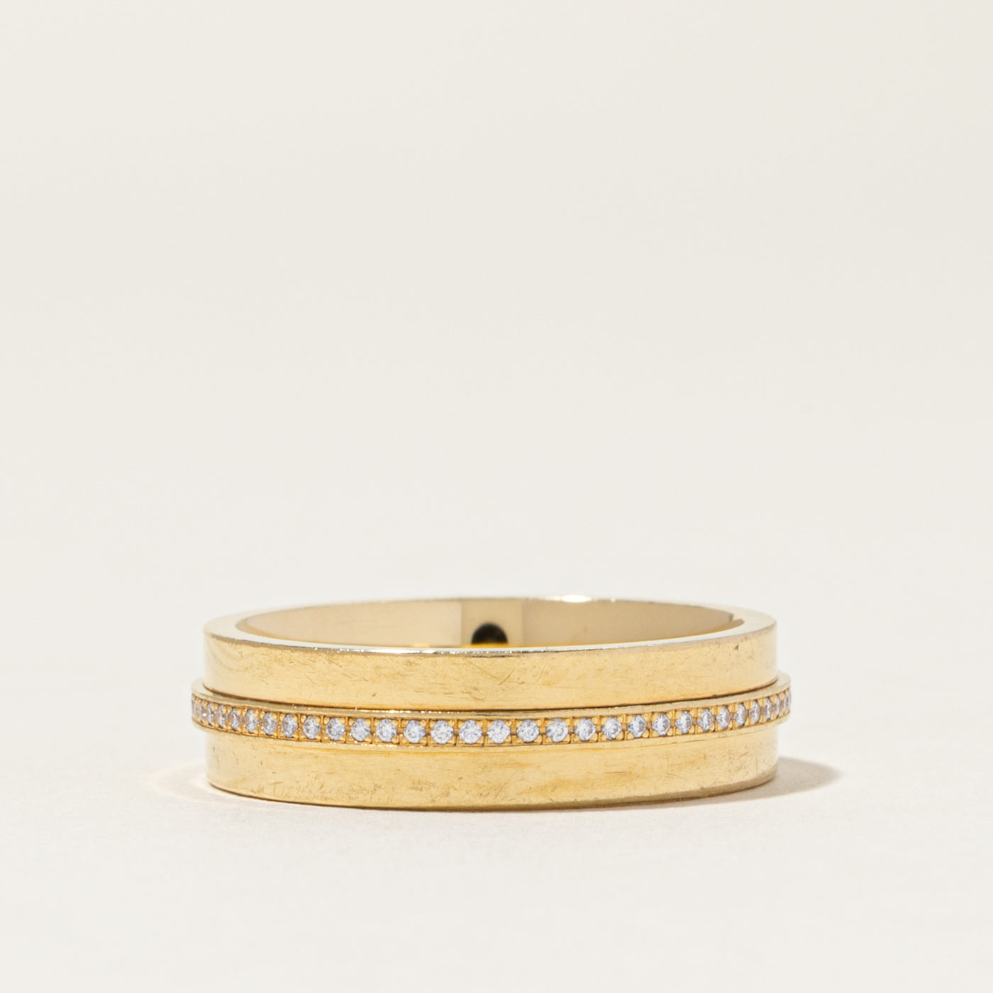 'Tiffany & Co' Tiffany T Wide Diamond Ring | 0.13ctw | 5.5mm | SZ 7.5