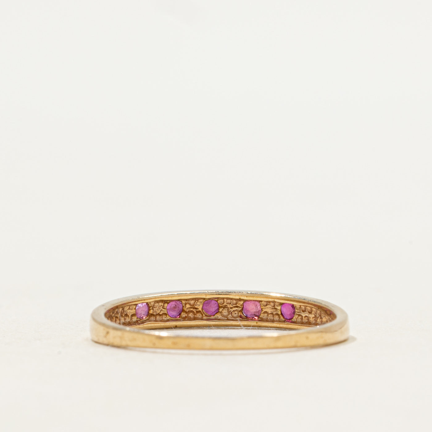 Five Stone Ruby Band | SZ 7