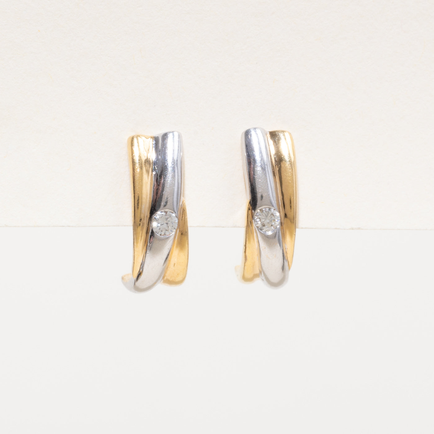 ***Boucles d'oreilles en or 18 carats 4293-61