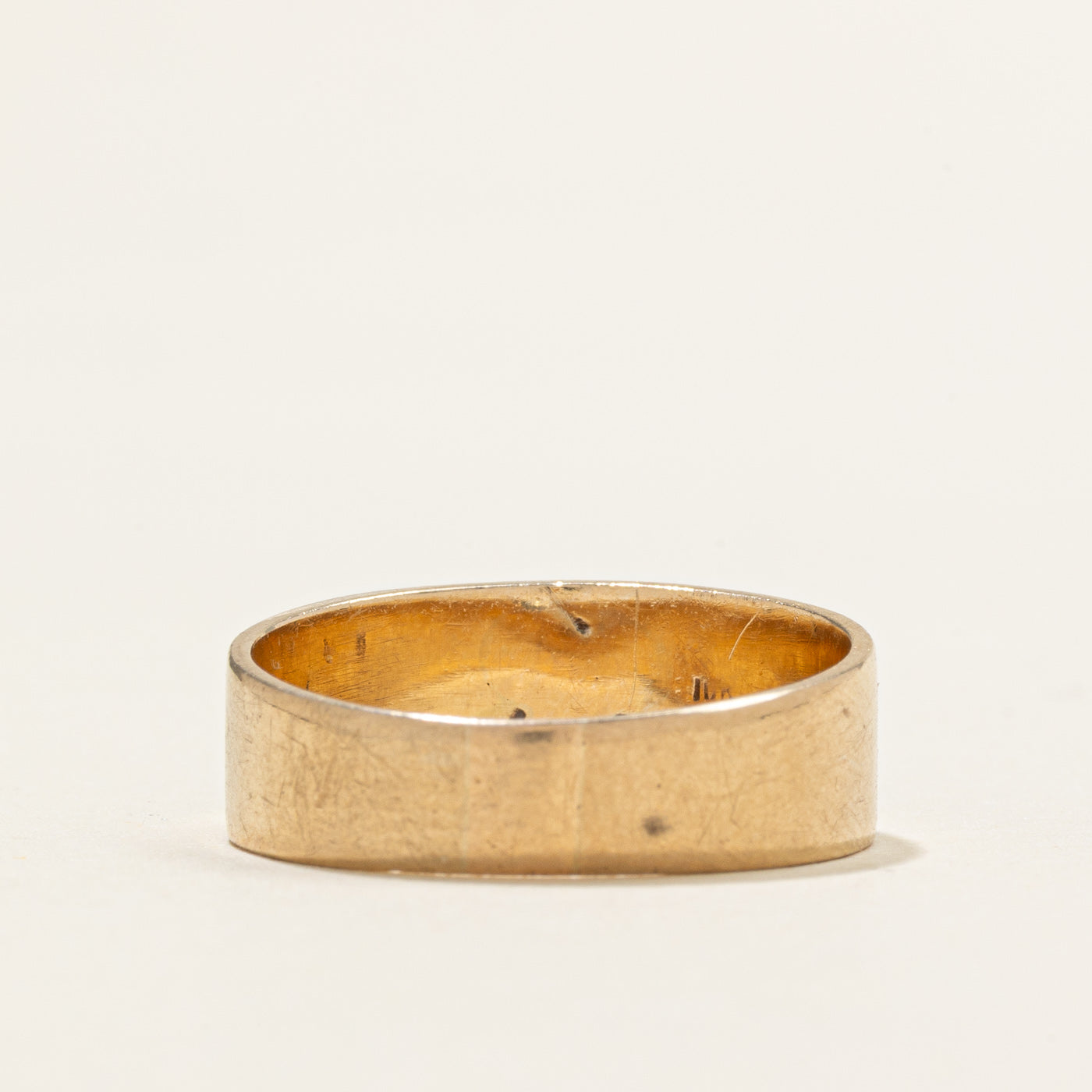 Bague en or 10 carats sertie de diamants (0,24 ct au total) | Taille 7,75