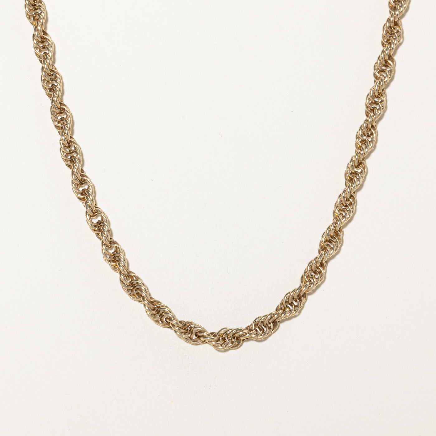 9k Yellow Gold Prince of Wales Chain | 24"