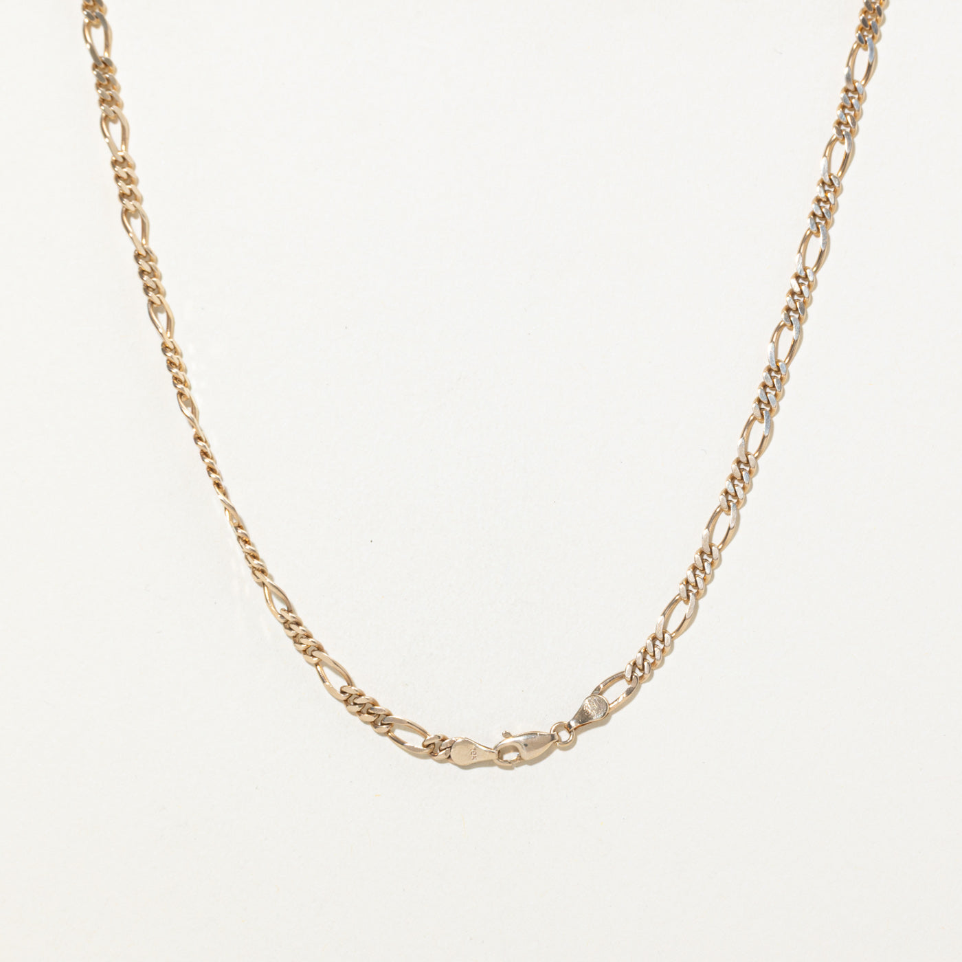 10k Yellow Gold Figaro Chain | 4.05mm | 18"
