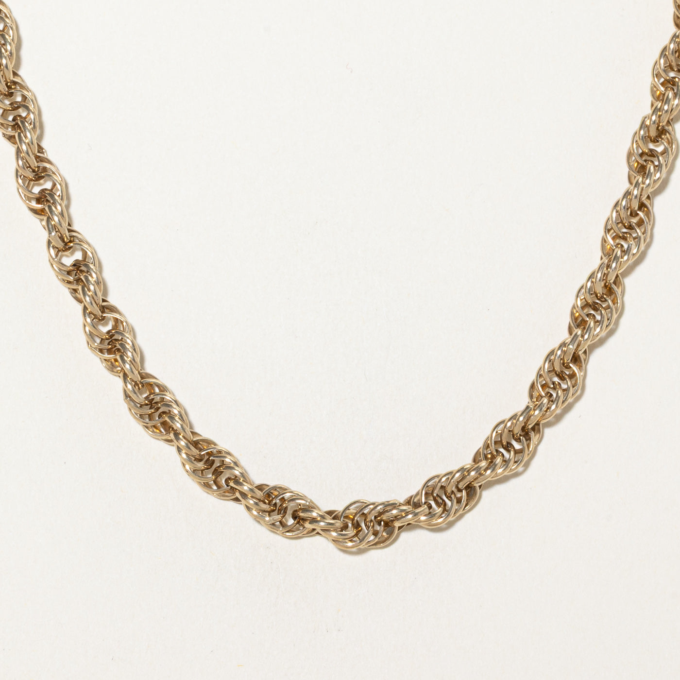 9k Yellow Gold Prince of Wales Chain | 24"