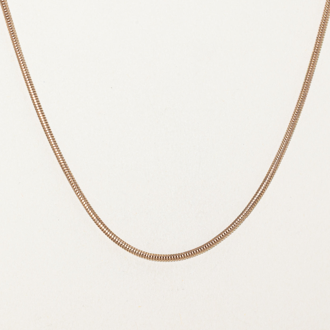 10k Yellow Gold Snake Chain | 20"