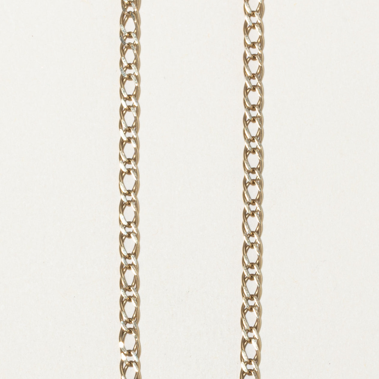 10k Yellow Gold Gold Double Link Chain | 22"