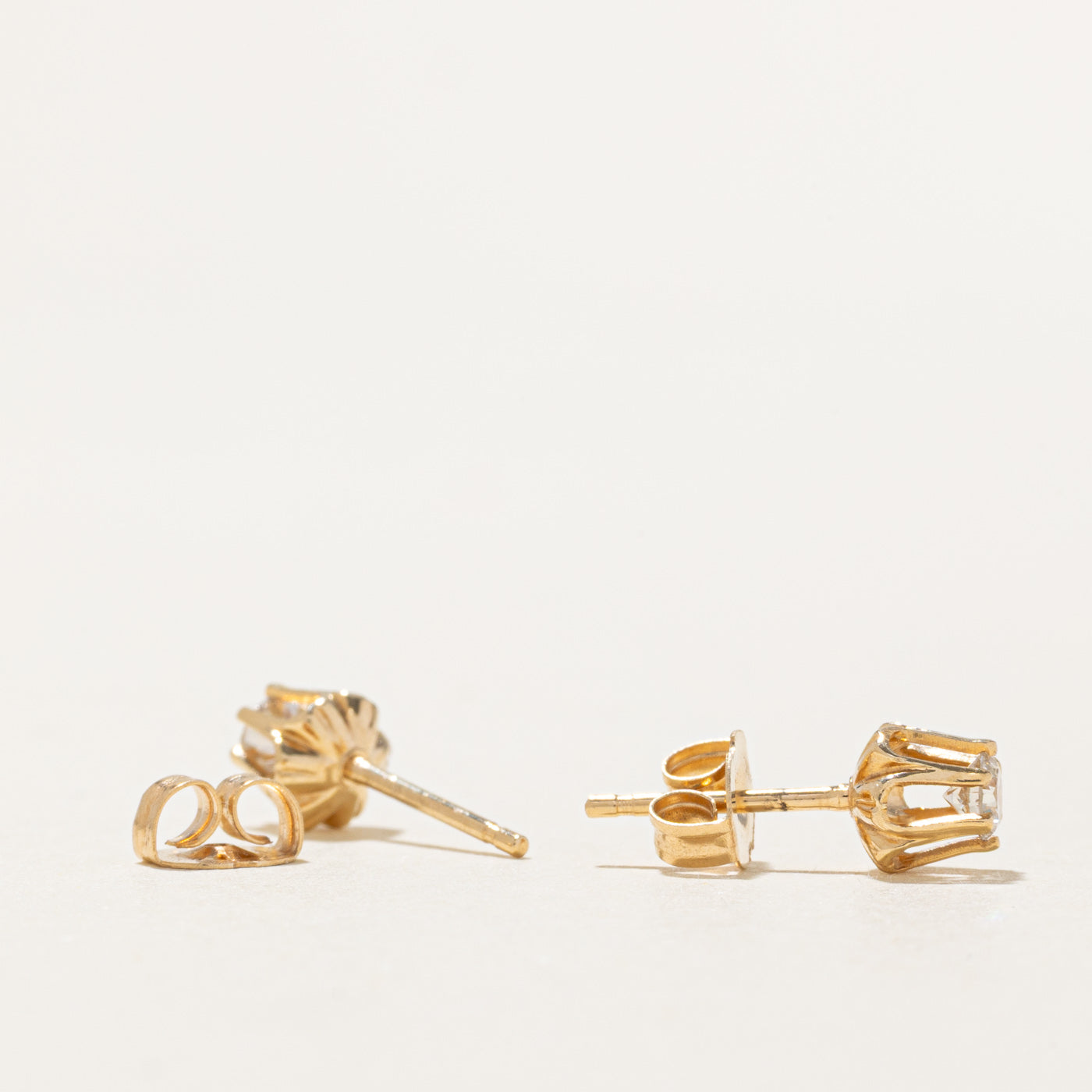 ***Boucles d'oreilles en or 14 carats 4293-23