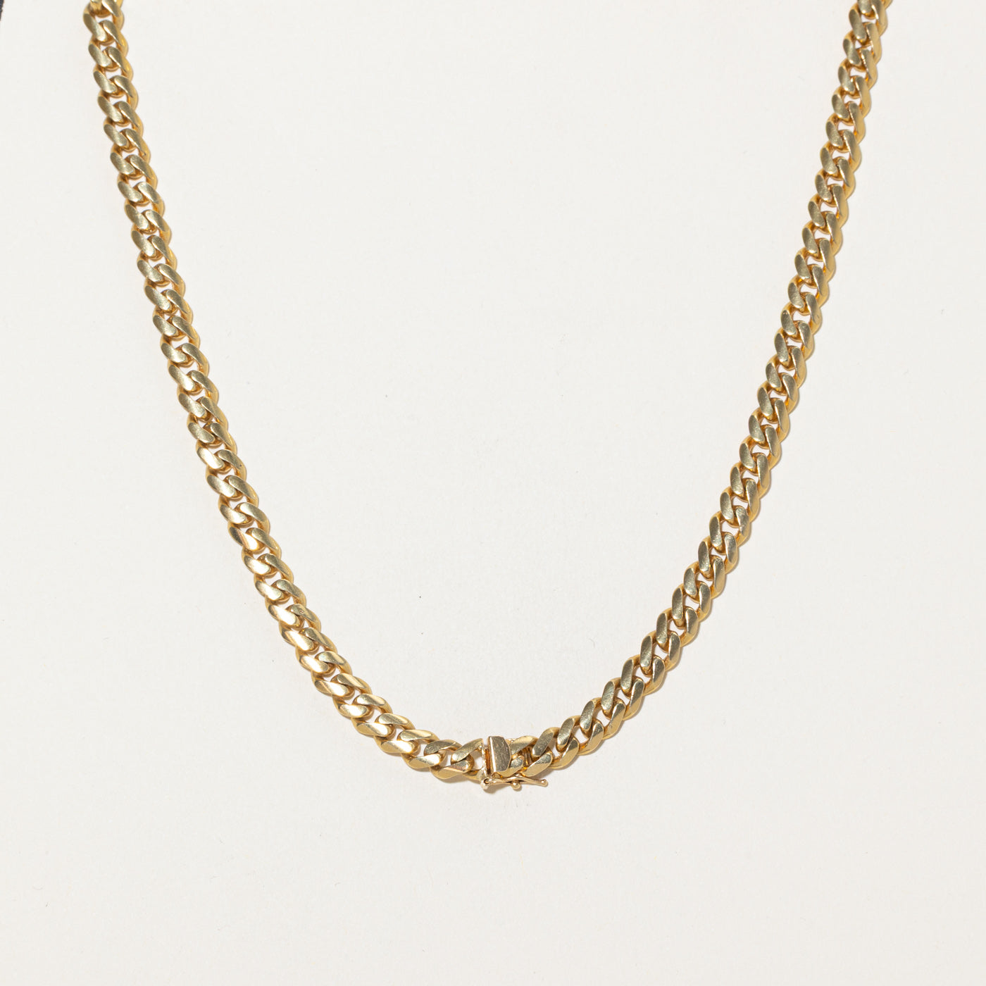 14k Yellow Gold Cuban Link Chain | 20.5"