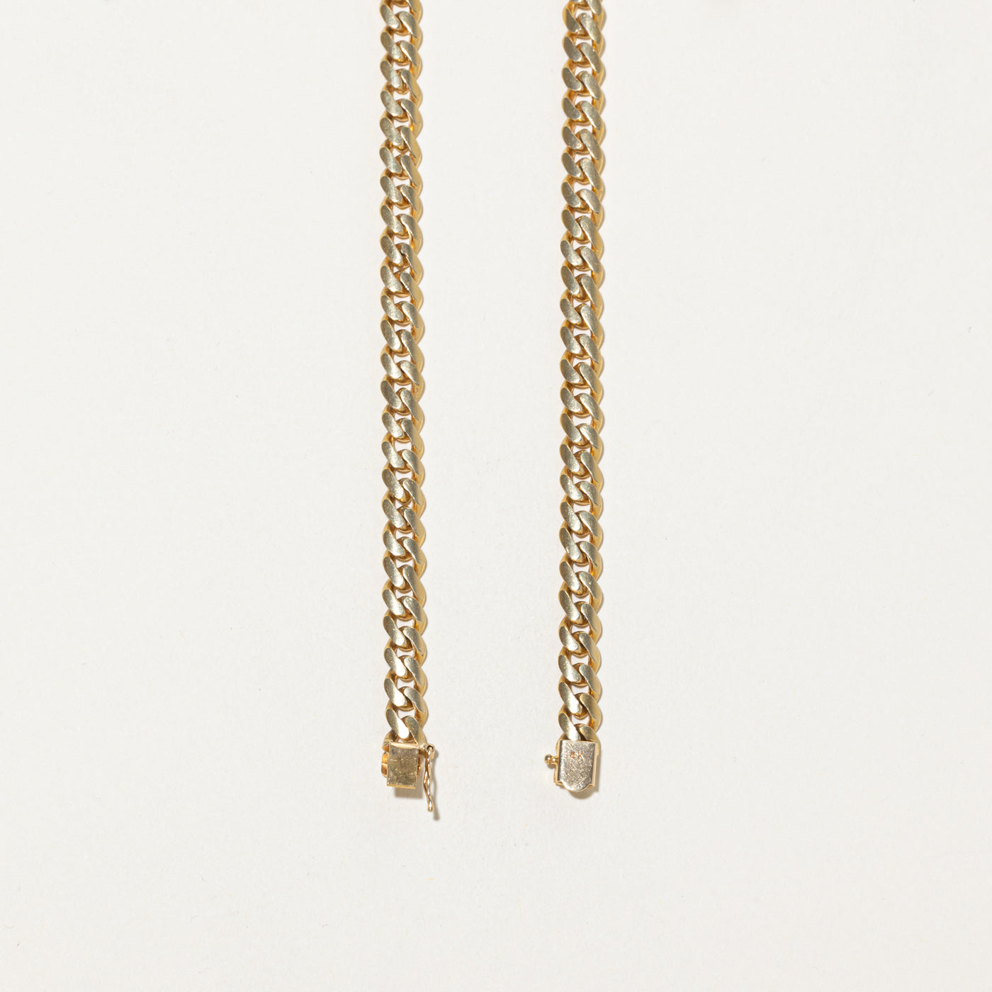 14k Yellow Gold Cuban Link Chain | 20.5"