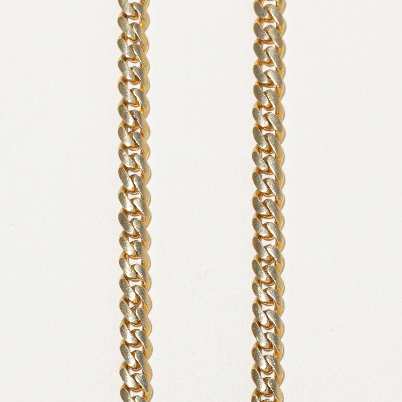 14k Yellow Gold Cuban Link Chain | 20.5"