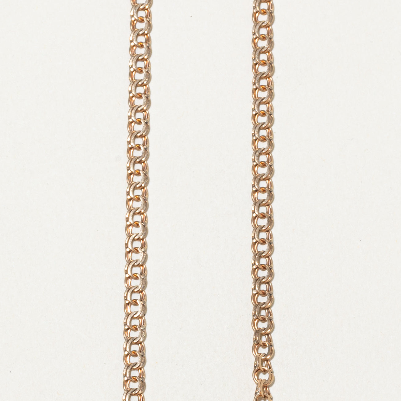 1975 Finnish Hallmarked 14k Double Link Chain | 18"