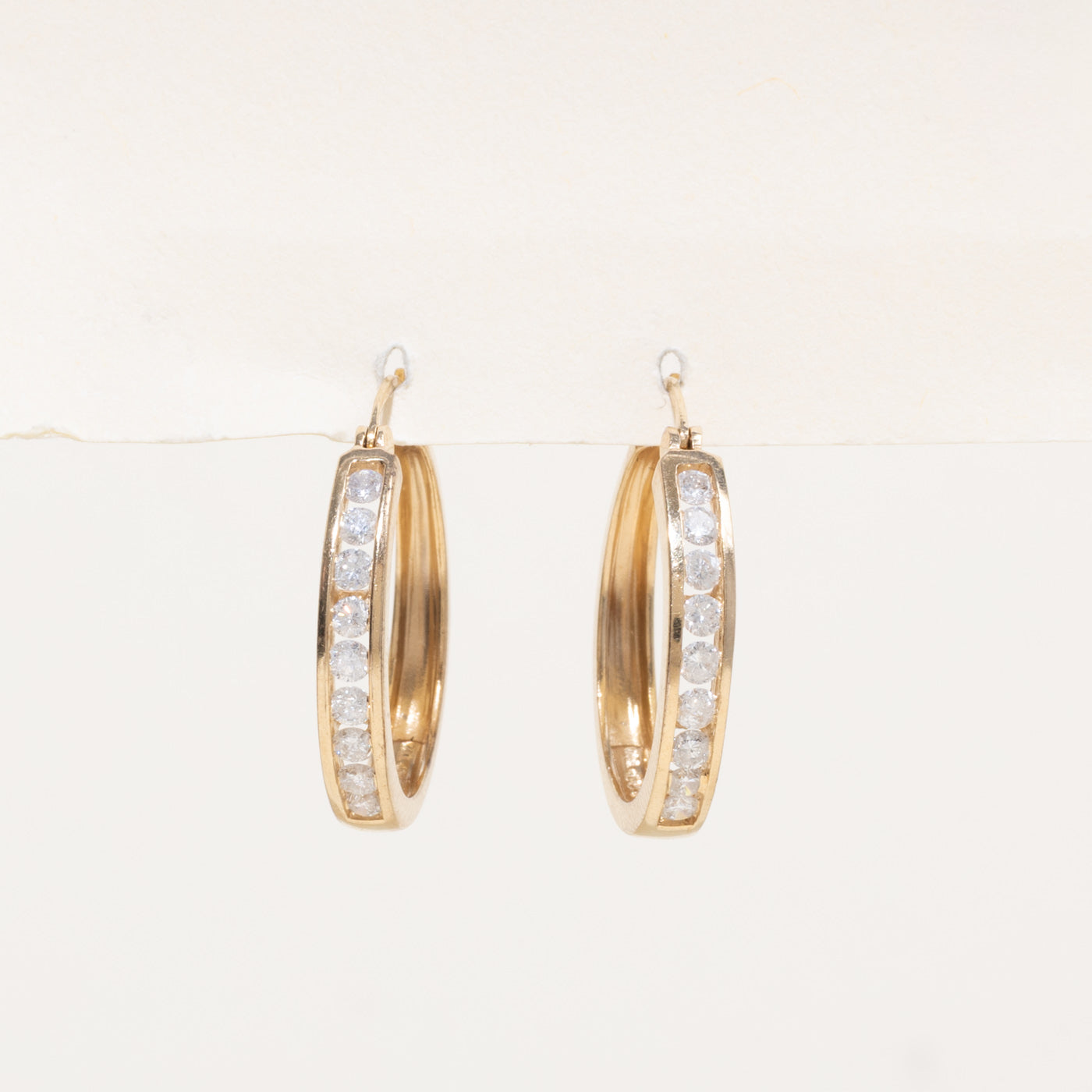 ***Boucles d'oreilles en or 14 carats 4293-48