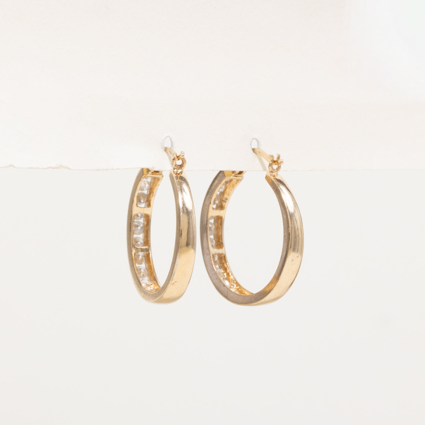 ***Boucles d'oreilles en or 14 carats 4293-48