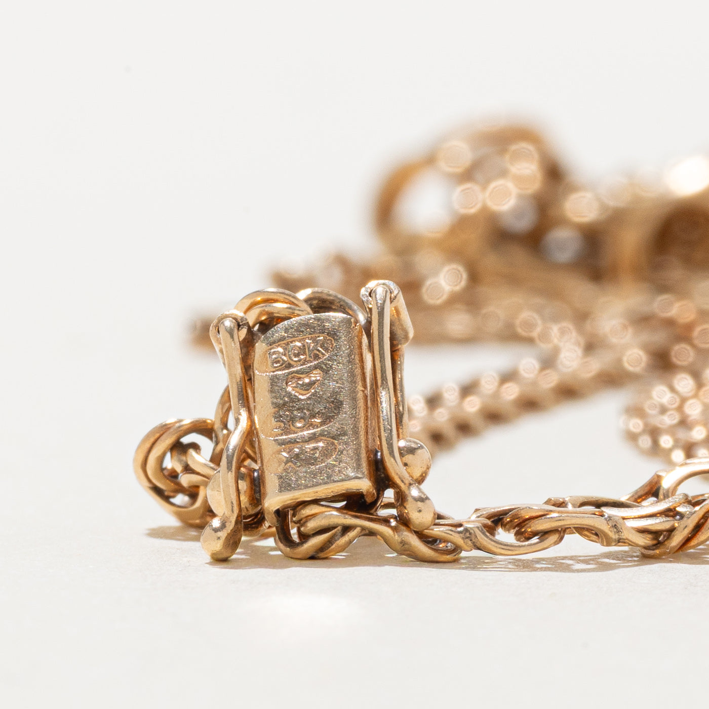 1975 Finnish Hallmarked 14k Double Link Chain | 18"