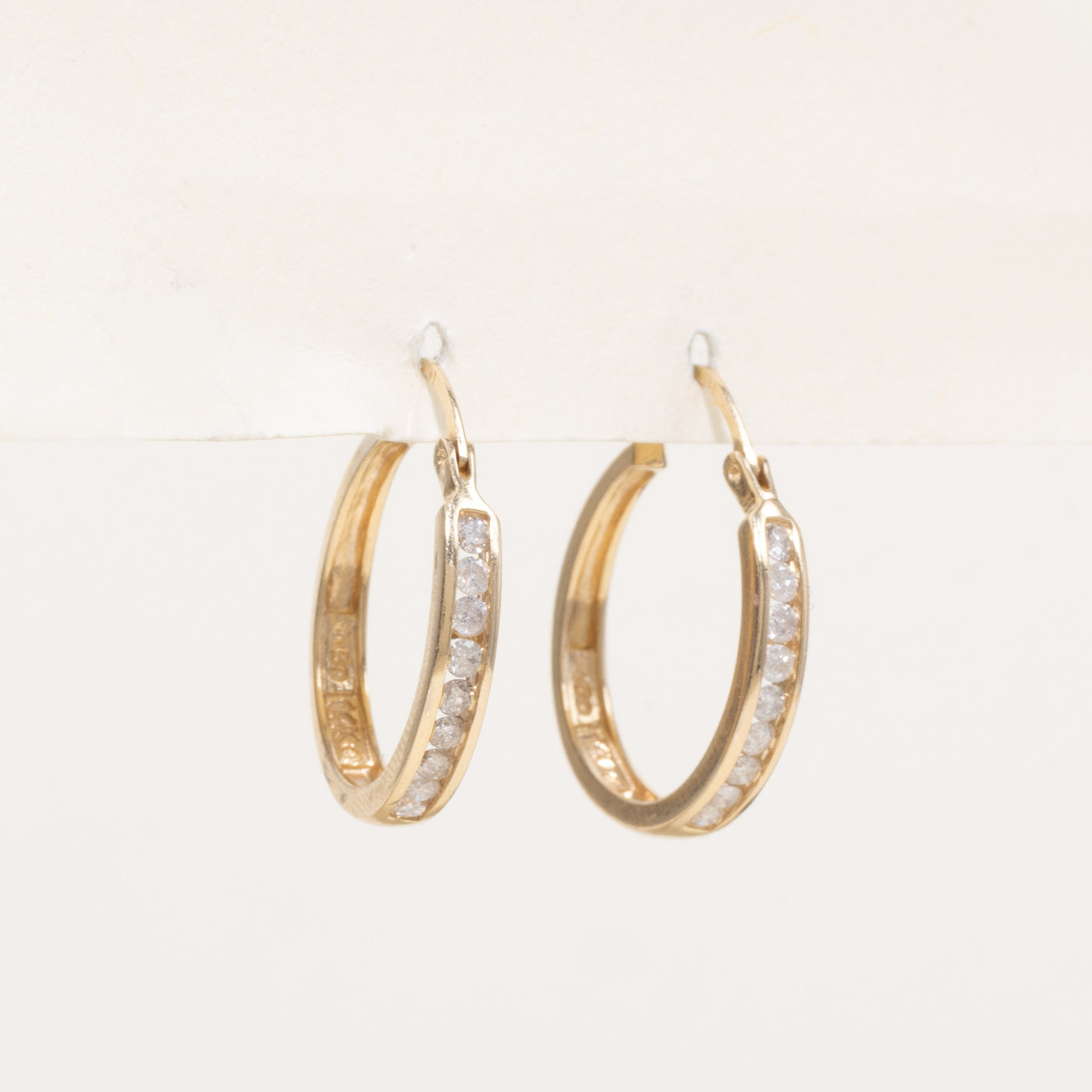 ***Boucles d'oreilles en or 14 carats 4293-47