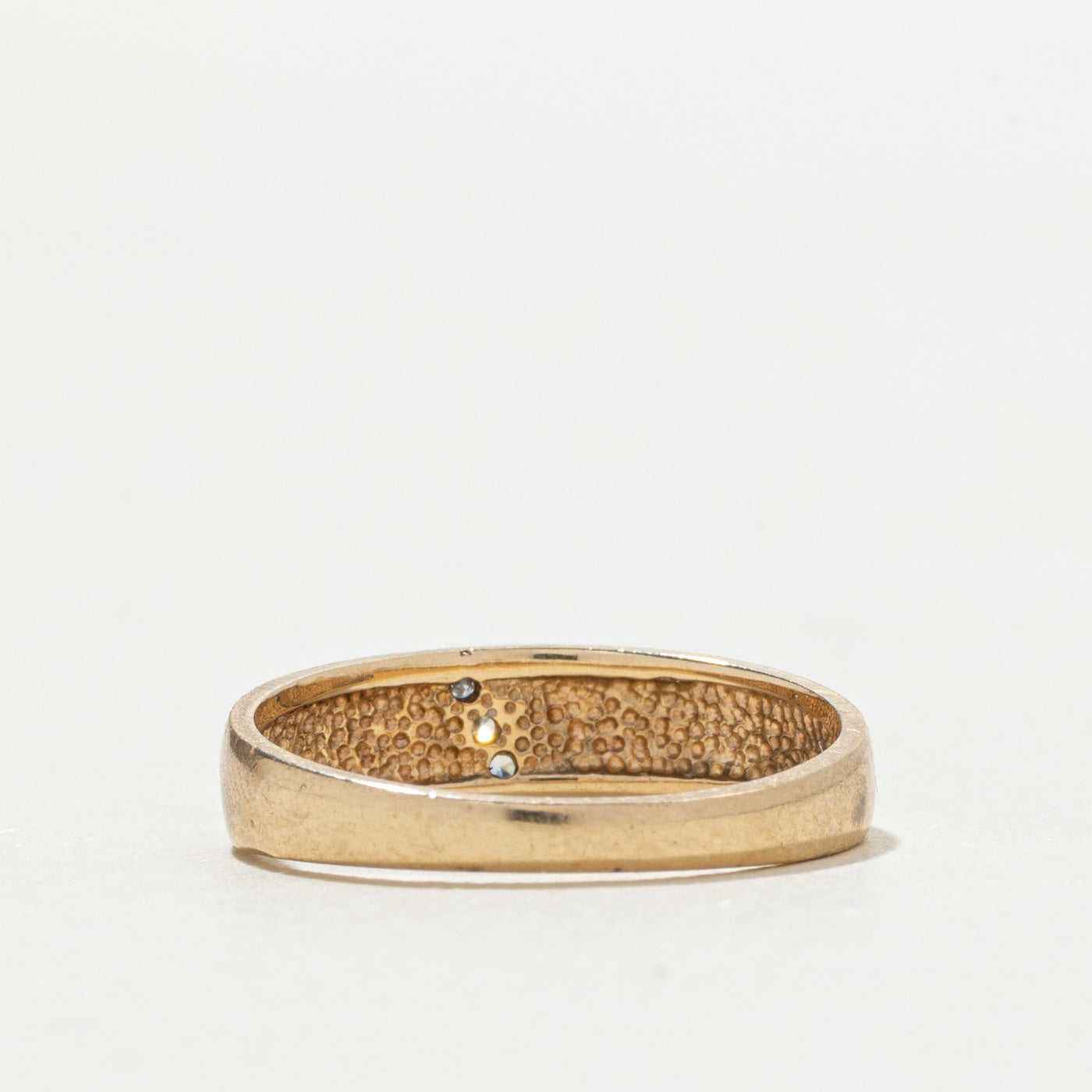 10k Diagonal Diamond Band | SZ 5