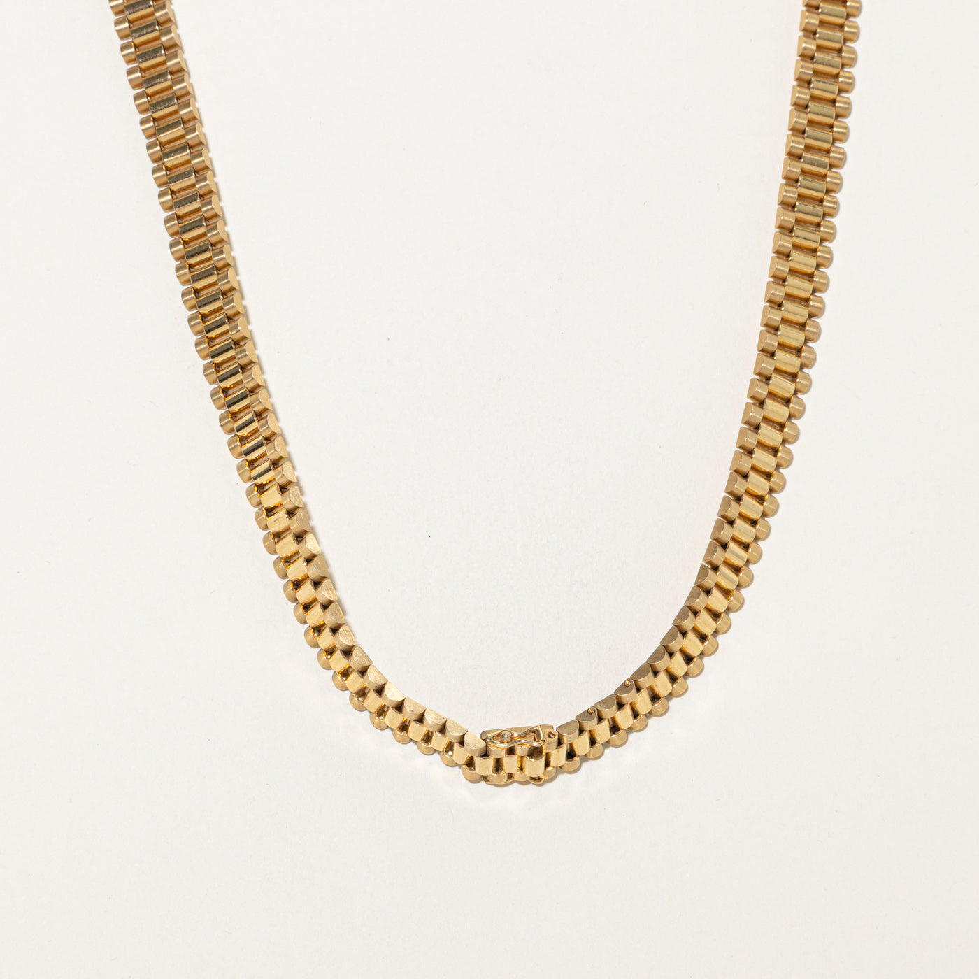 18k Yellow Gold Presidential Link Chain | 18"