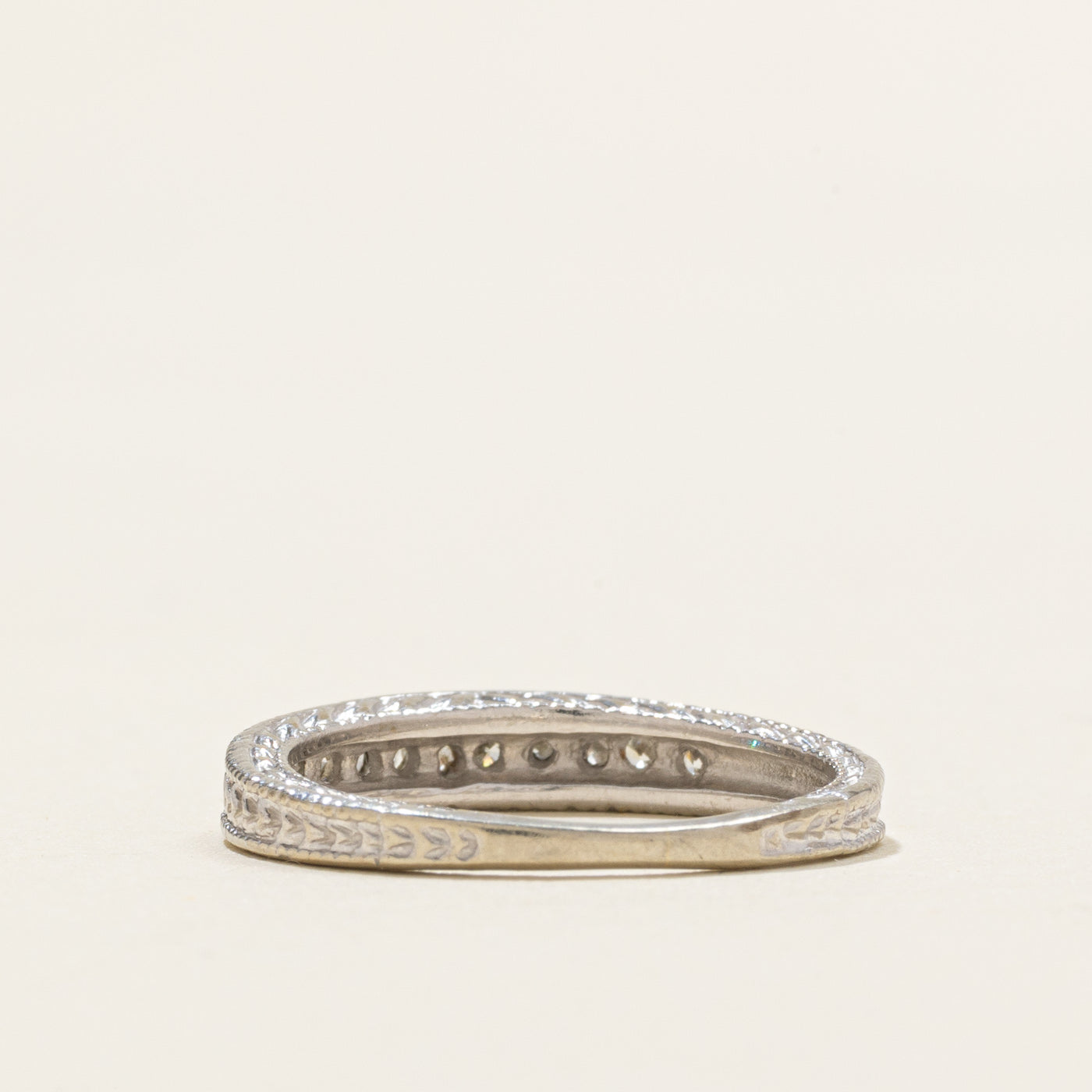 10K Semi Eternity Channel Set Diamond Band | 0.20ctw | SZ 5.0