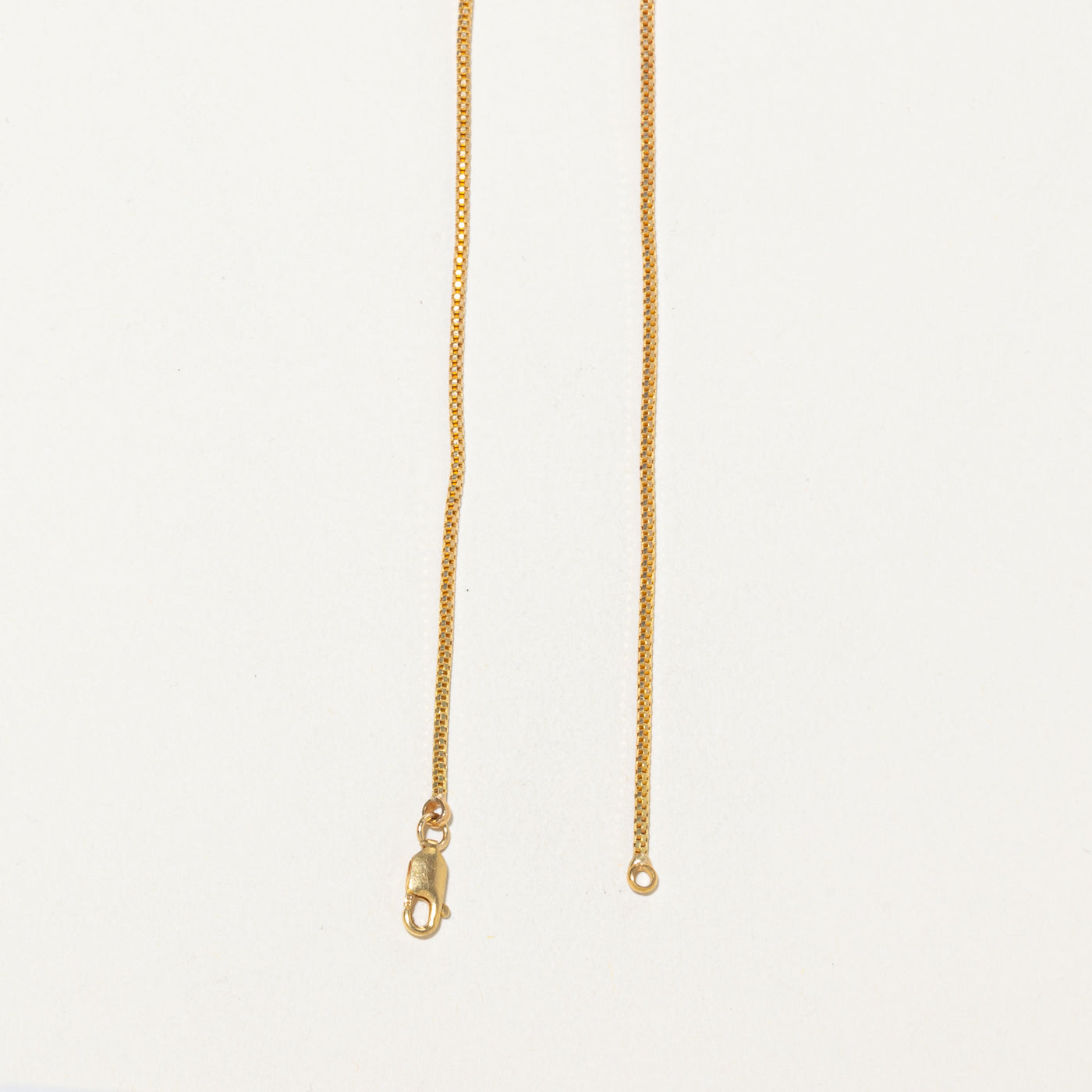 Chaîne maille forçat en or jaune 18 carats | 61 cm