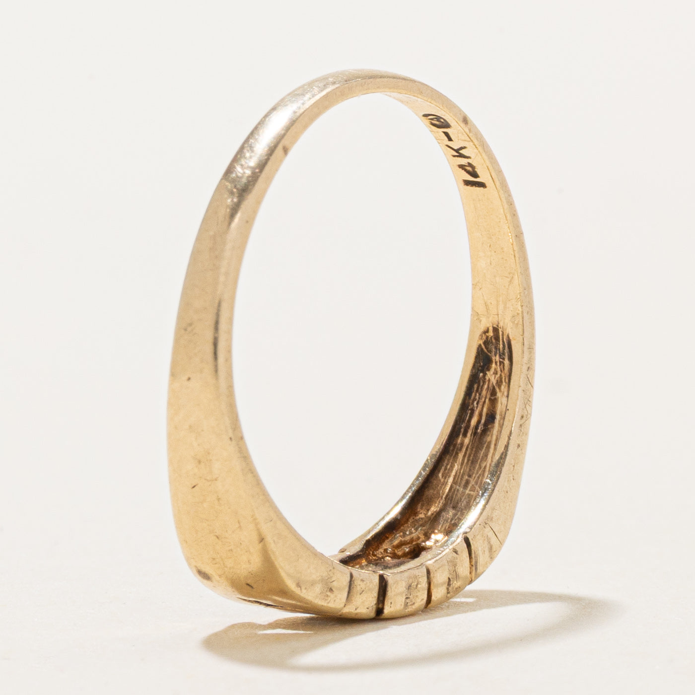 14K Diamond "LOVE" Band | SZ 6.0