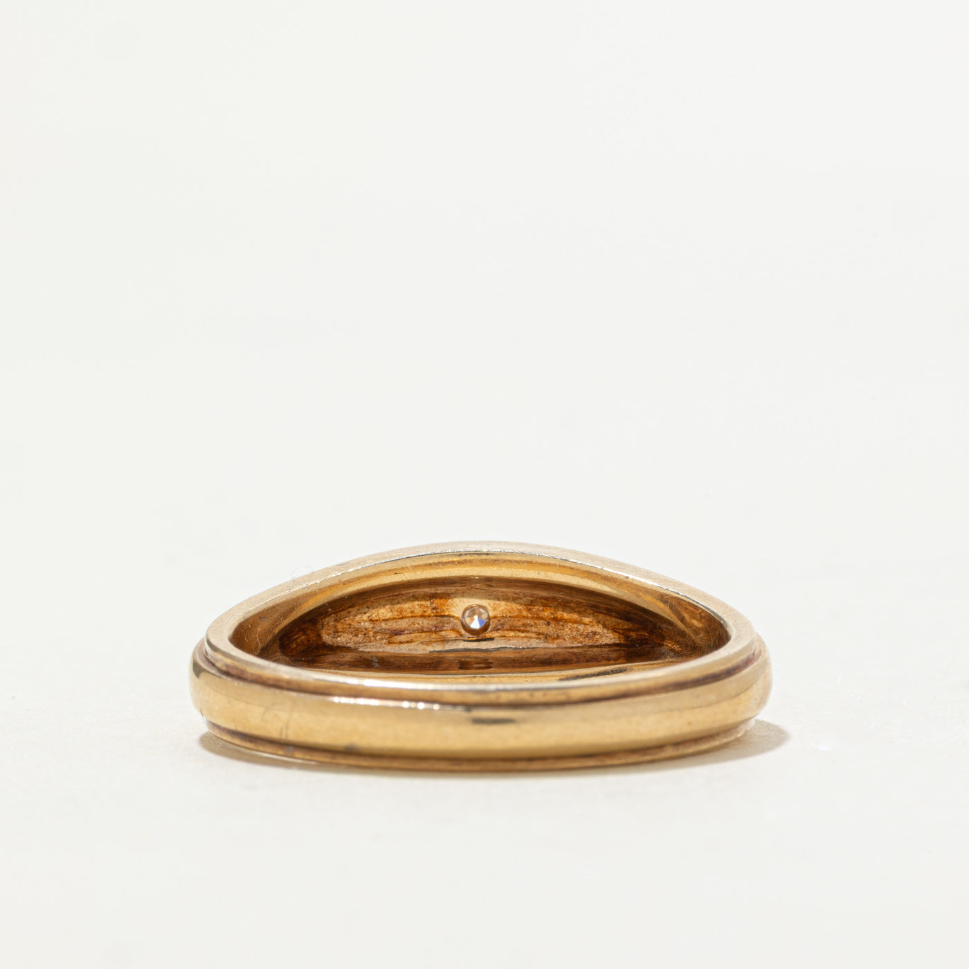 ‘Birks’ 14k Star Set Diamond Band | SZ 11.25