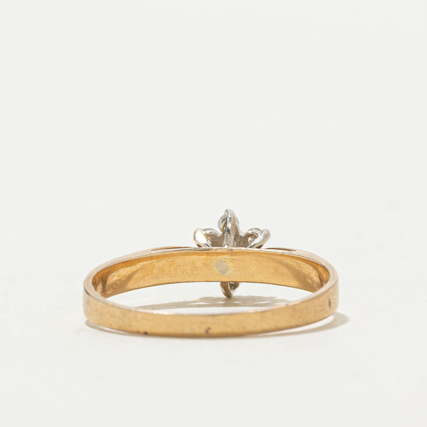 14k Diamond Floral Cluster Ring | SZ 7