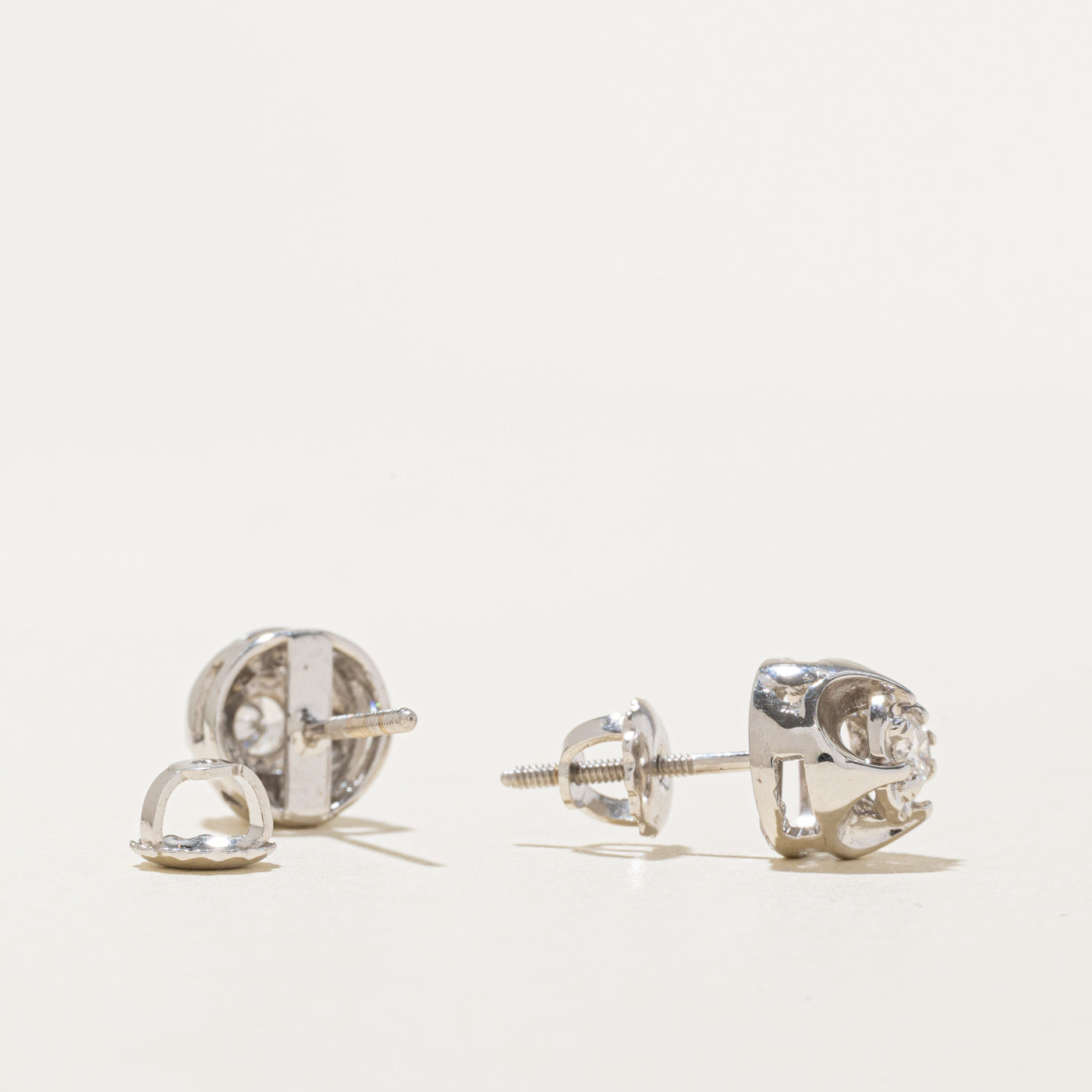 ***Boucles d'oreilles en or 14 carats 4293-49