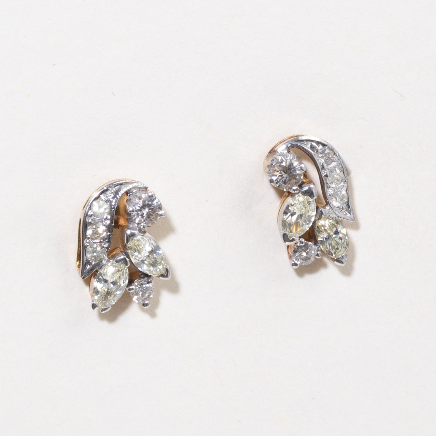 ***PRIX*** Boucles d'oreilles en or 14 carats 4293-52