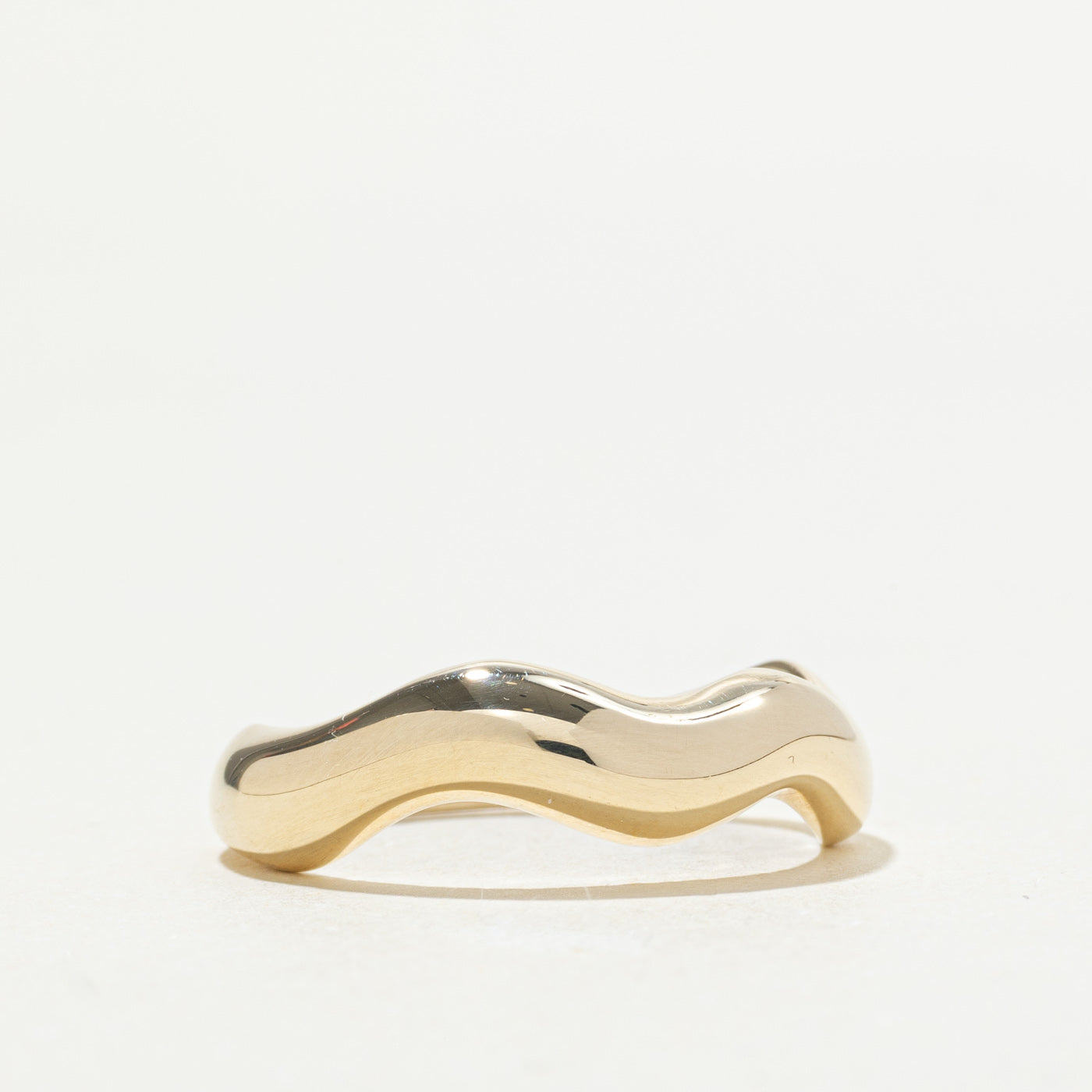 '100 Ways' 10k Yellow Gold Wavy Ring | Sizes Available