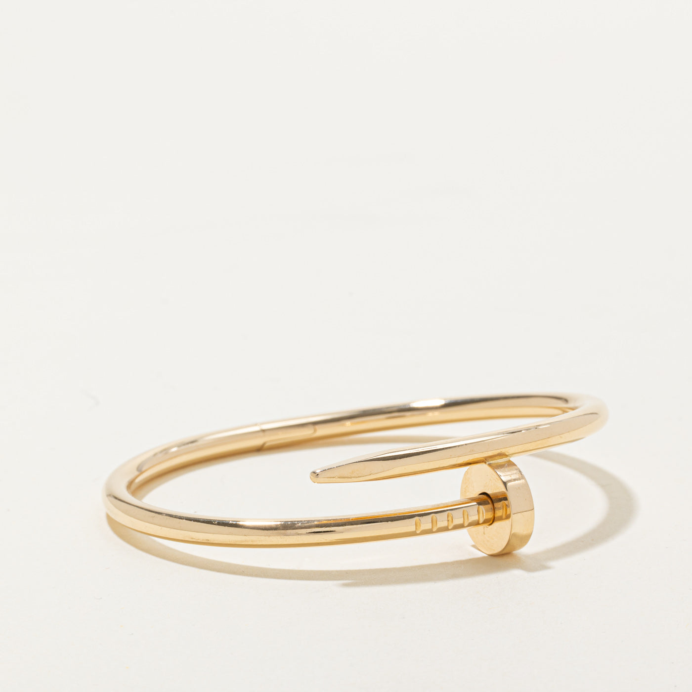 'Cartier' Juste Un Clou Bracelet in Yellow Gold 18k  | SZ 7" |