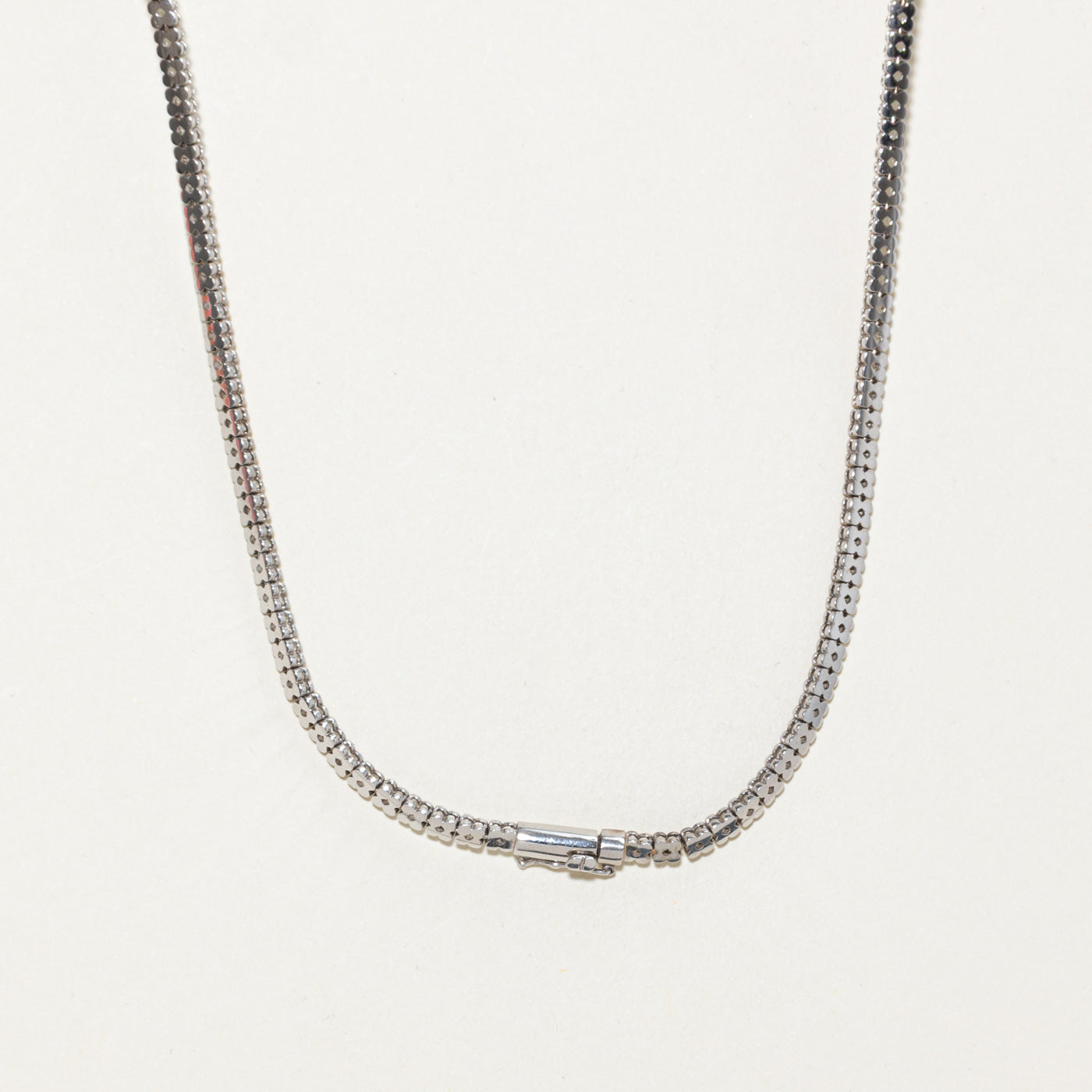18k Diamond Waterfall Necklace | 3.03ctw | 16.5"