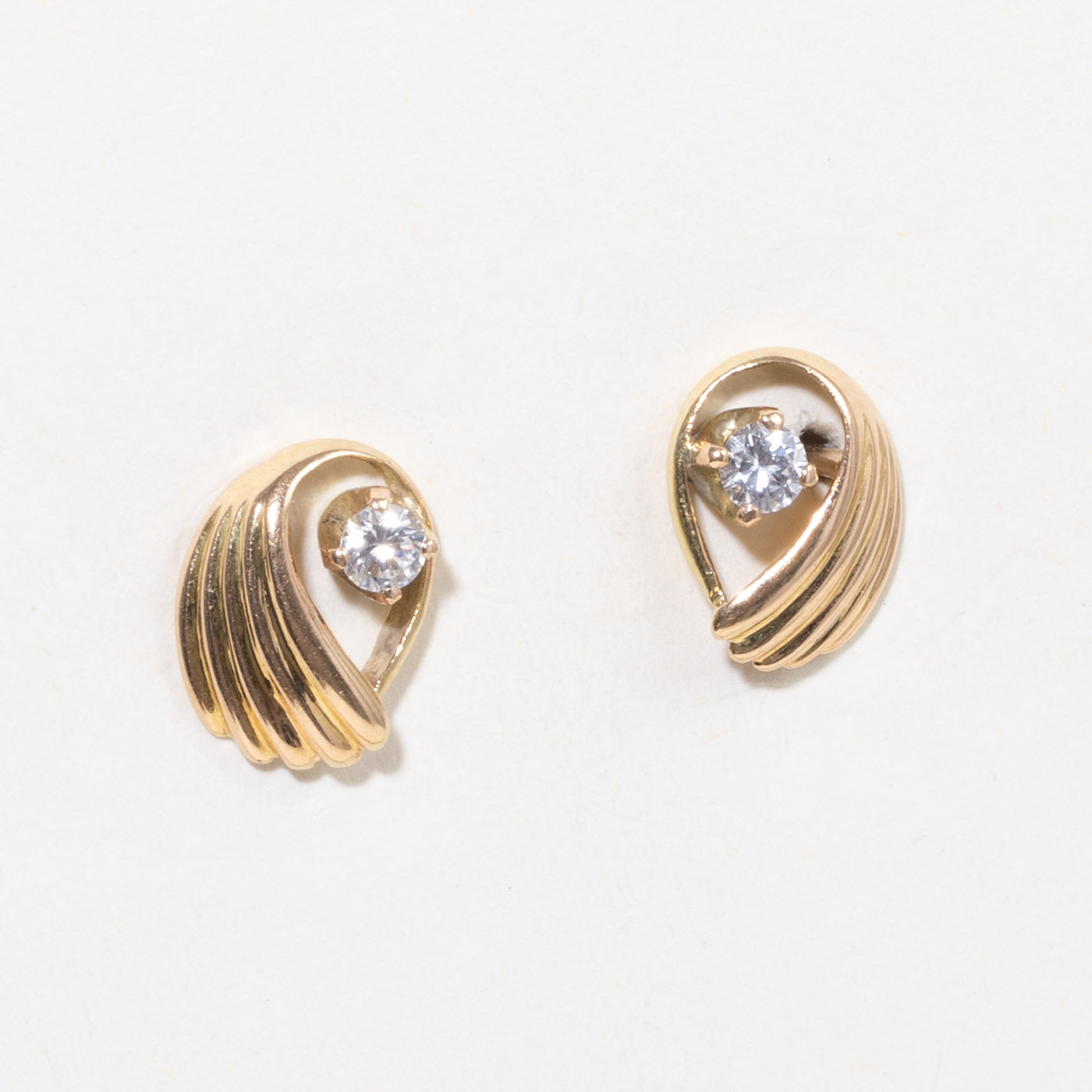 ***Boucles d'oreilles en or 18 carats 4293-54