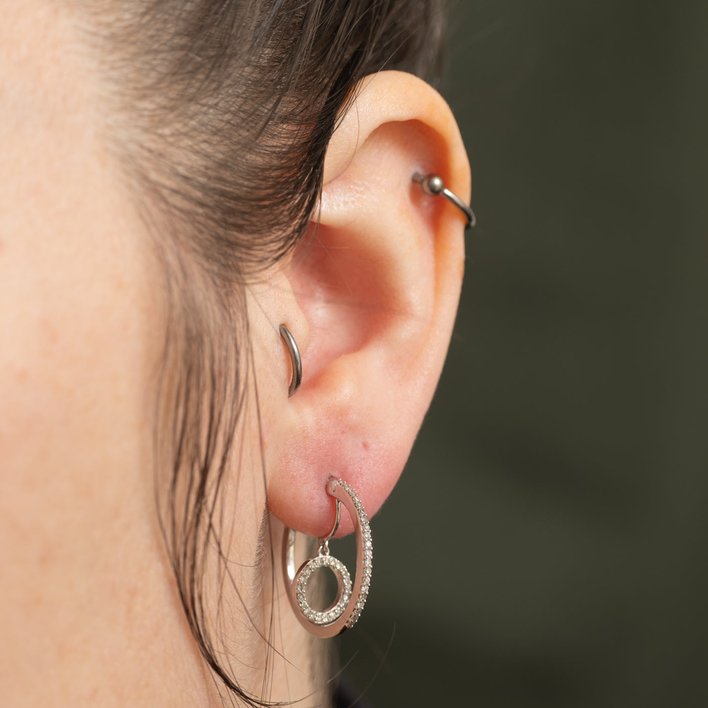 ***Boucles d'oreilles en or 14 carats 4293-29
