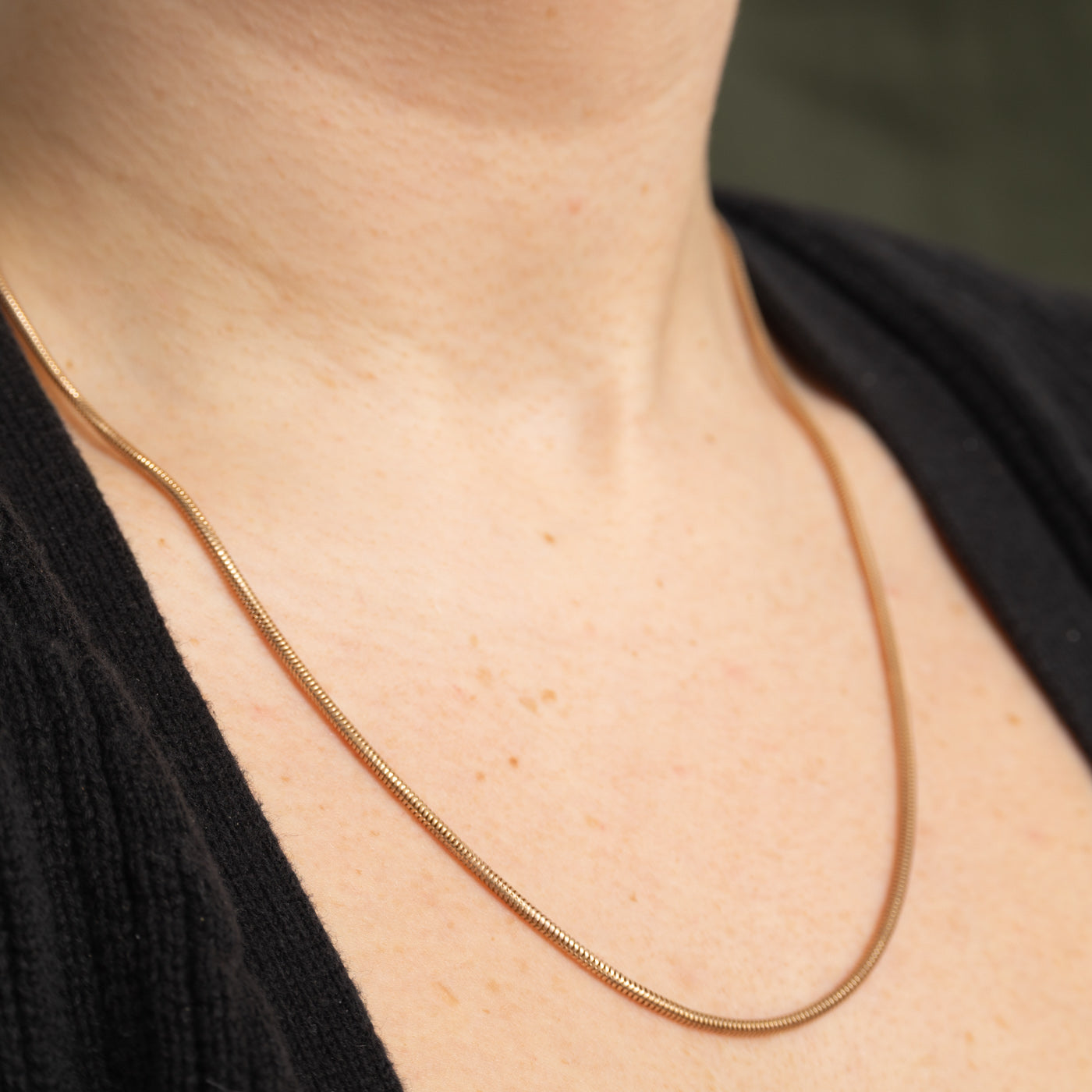 10k Yellow Gold Snake Chain | 20"