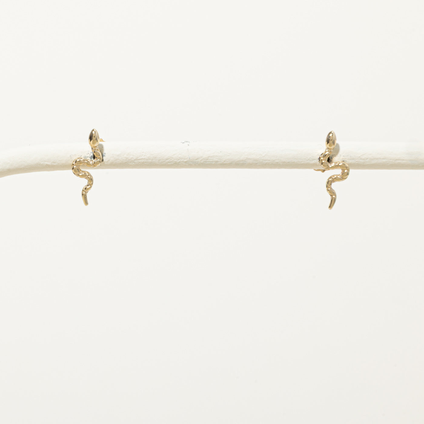 '100 Ways' 10k Snake Stud Earrings