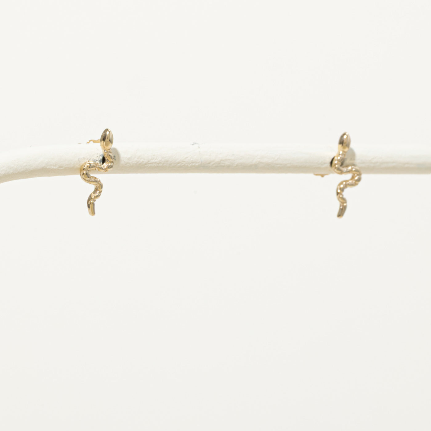 '100 Ways' 10k Snake Stud Earrings