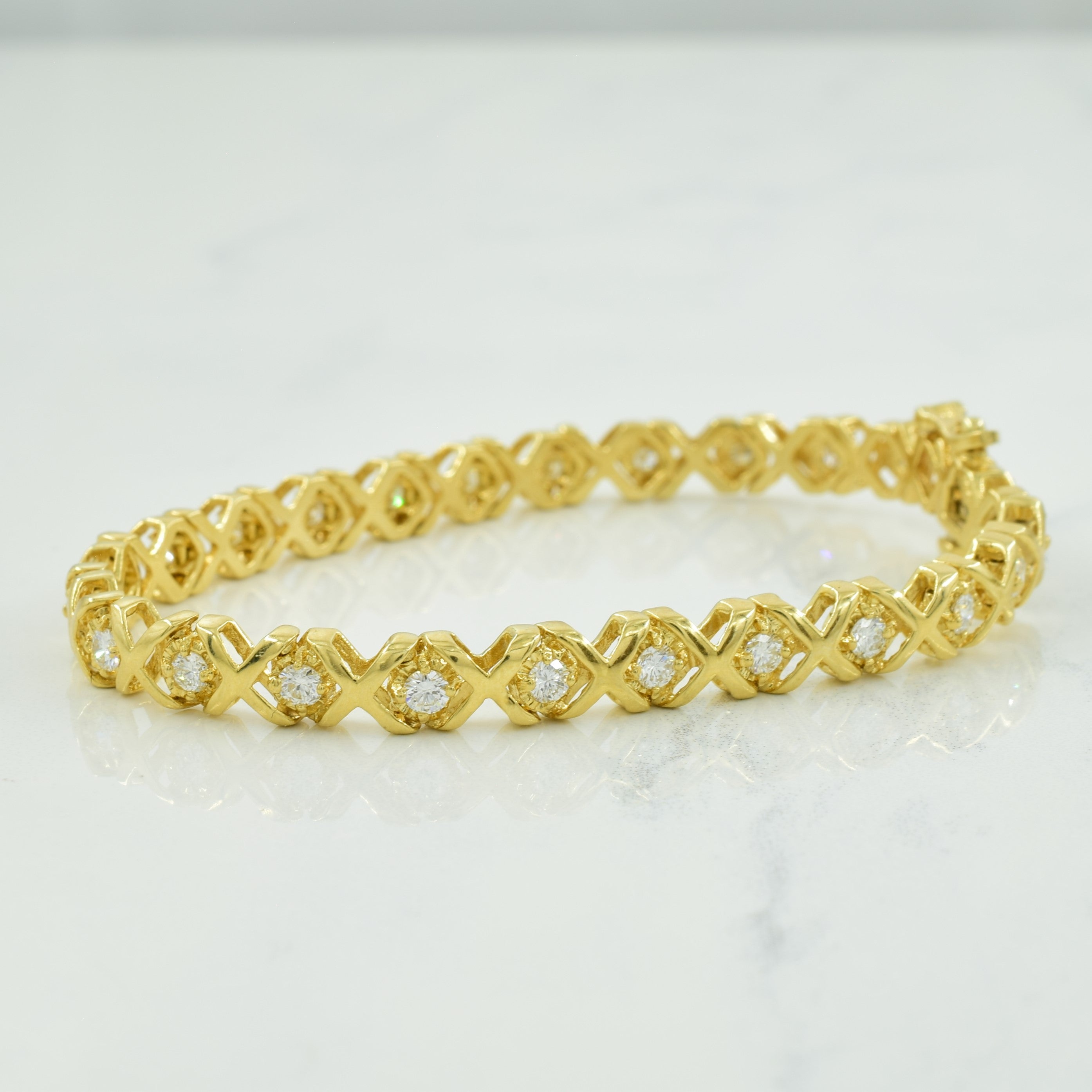 Diamond Tennis Bracelet | 2.25ctw | 7" |