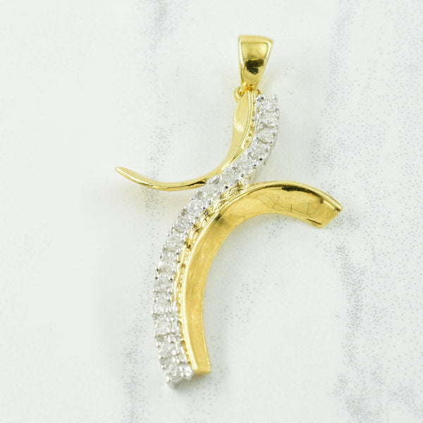 Diamond Bypass Pendant | 0.16ctw |