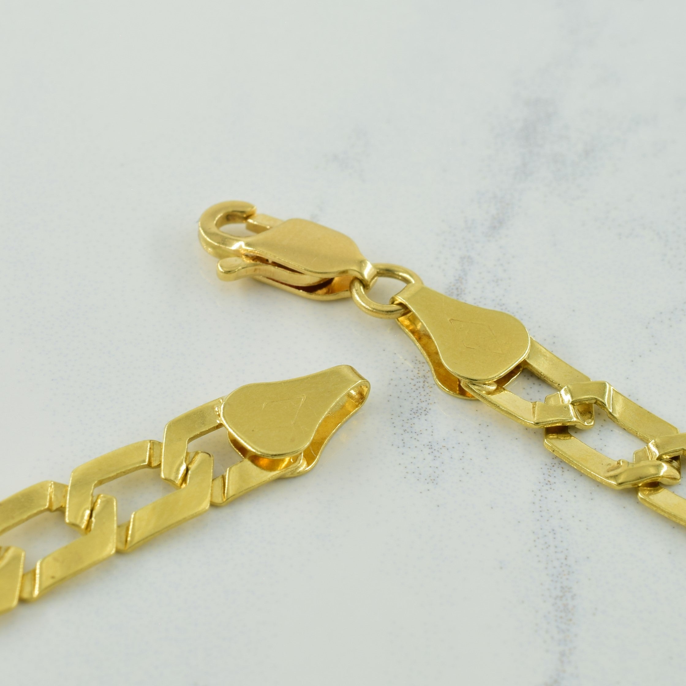 Bracelet cubain à maillons ornés de plusieurs pierres précieuses | 2,00 ct | 7,5 po |
