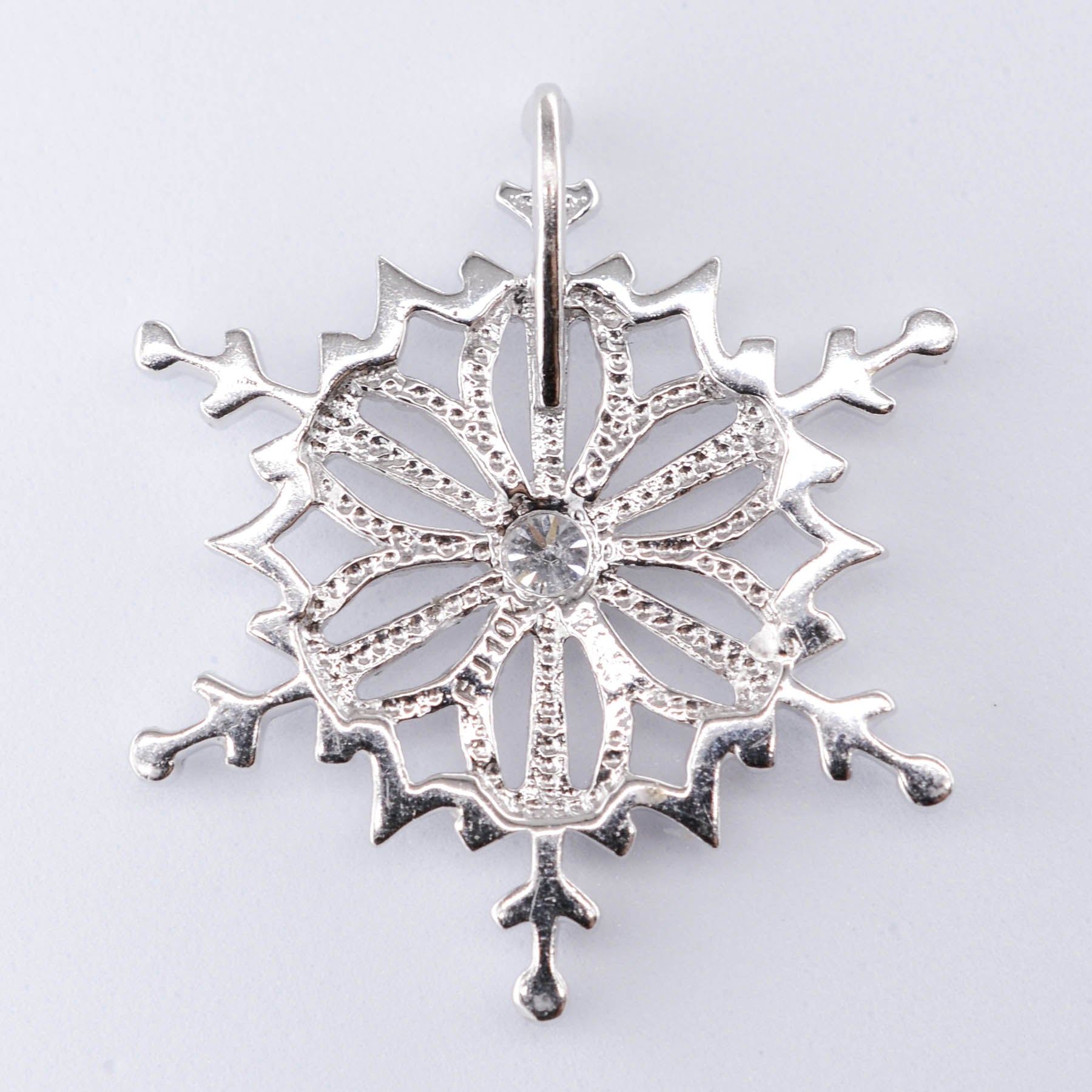 10k Diamond Snowflake Pendant | 0.03ct | - 100 Ways