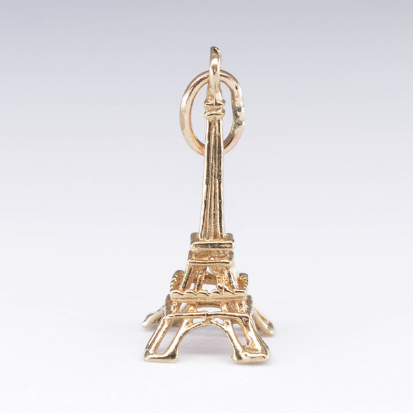 10k Eiffel Tower Charm