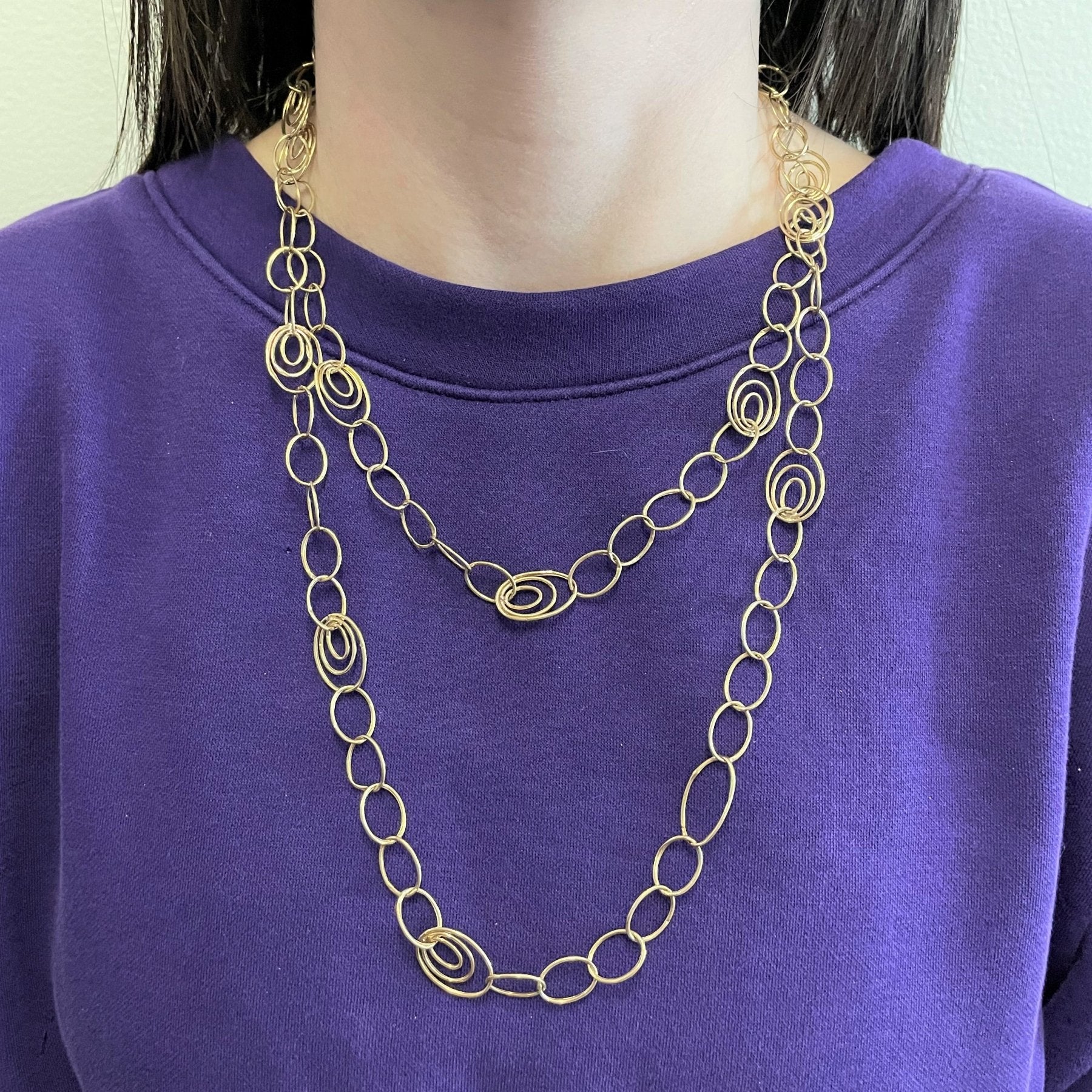 10k Layered Fancy Chain | 46" | - 100 Ways