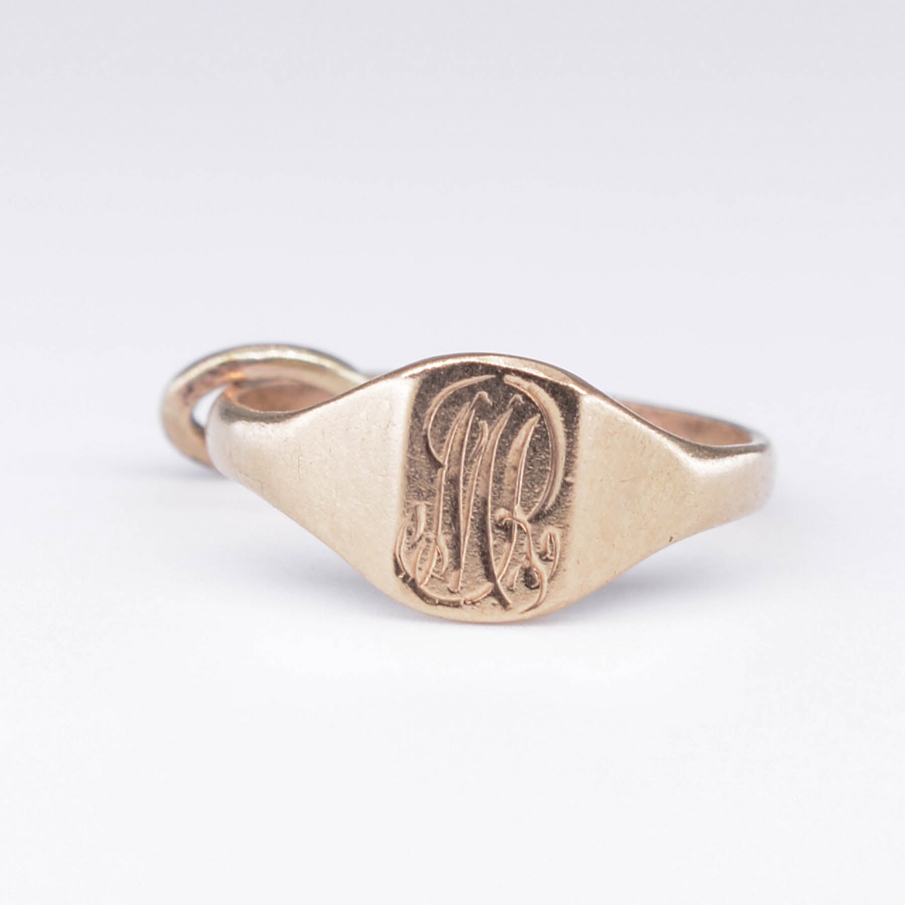 10k Signet Ring Charm - 100 Ways