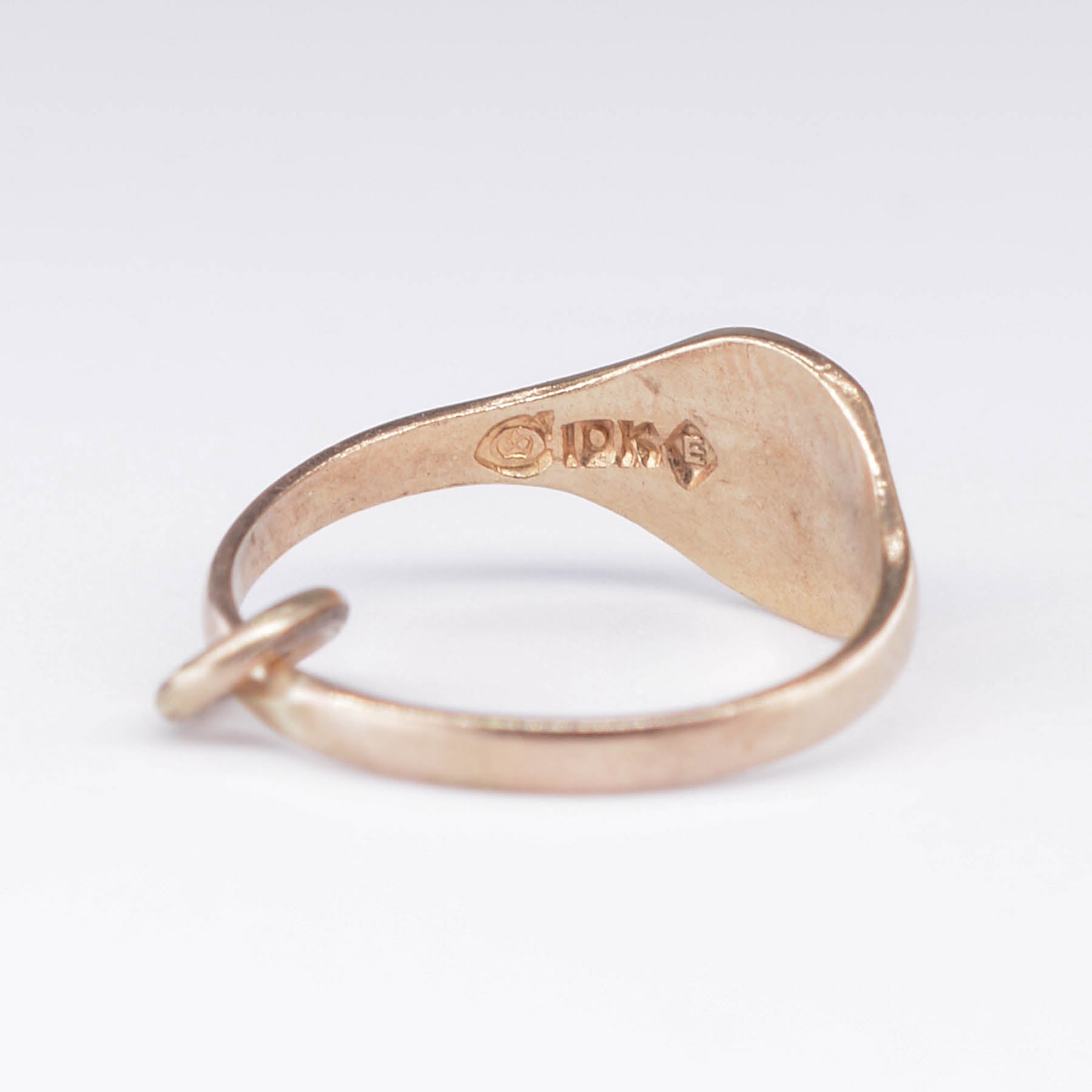 10k Signet Ring Charm - 100 Ways
