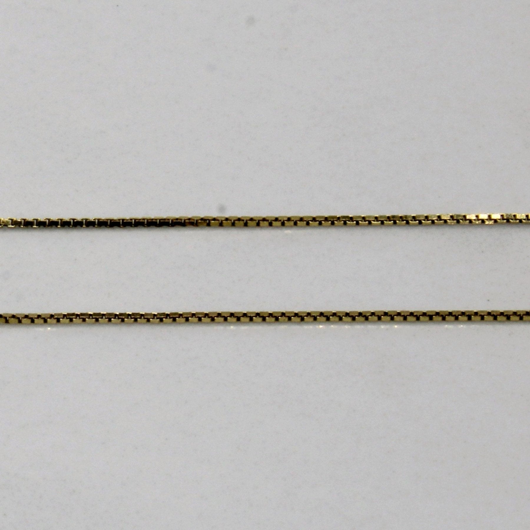 10k Tri Tone Gold Drop Necklace | 17
