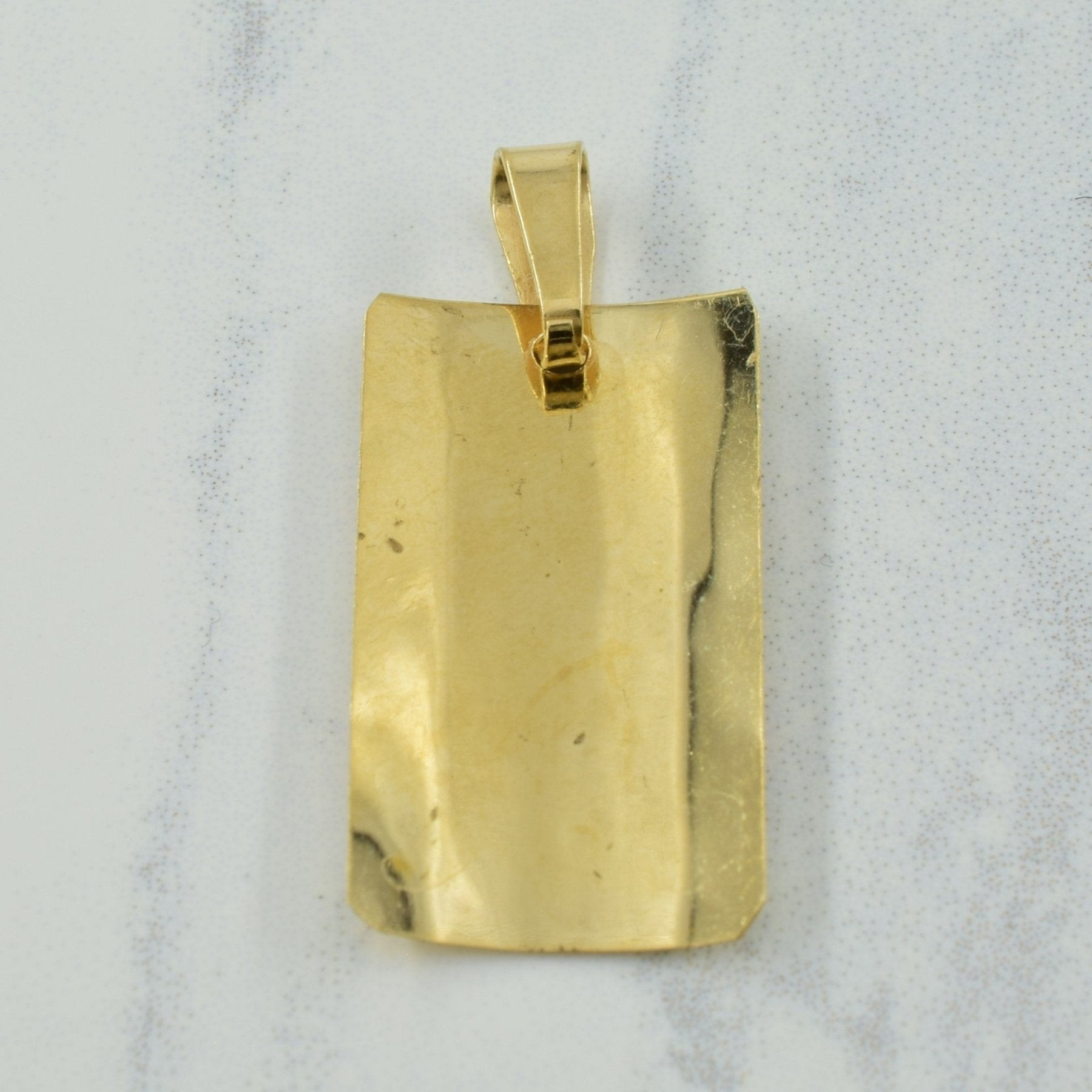 10k Tritone Gold Pendant | - 100 Ways