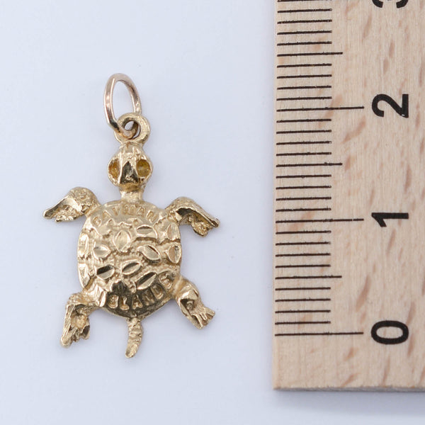 10k Turtle Charm